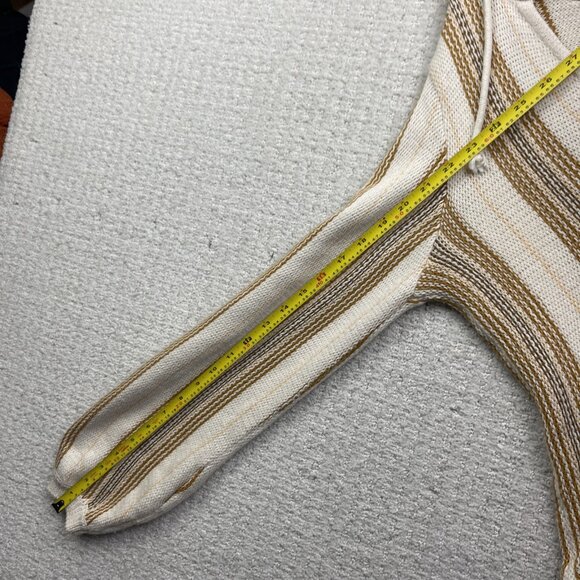 Y2K O'neil Surf Hoodie Boho Multicolor Striped Knit Women Sz XS Skater Goth Emo - Picture 9 of 15